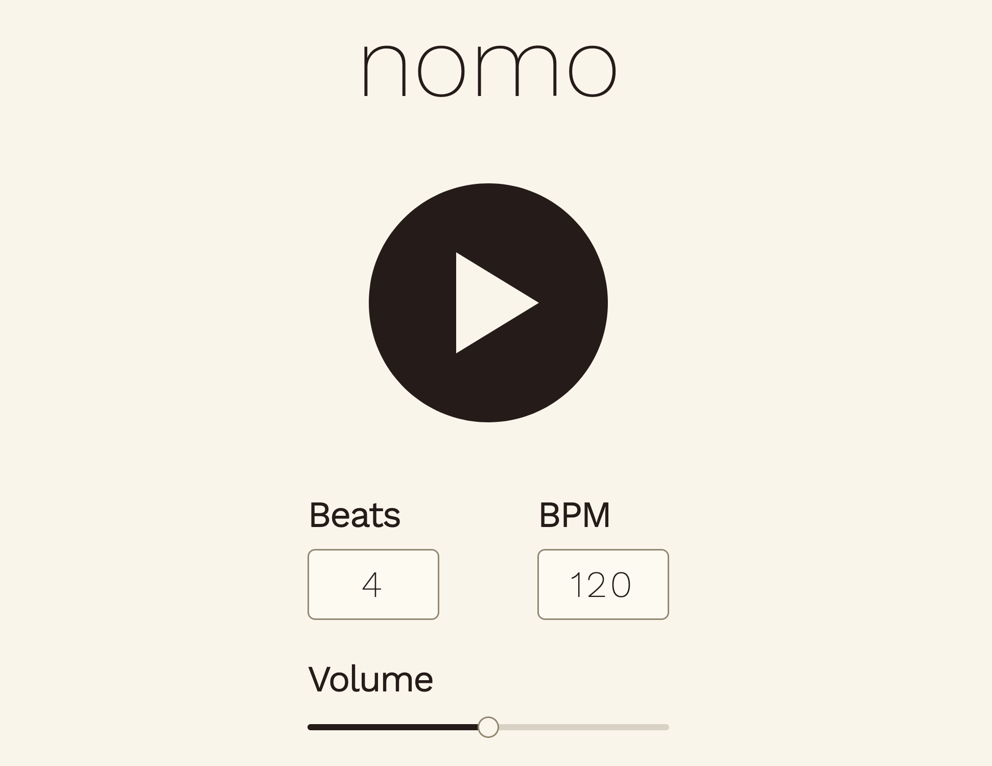 Nomo screenshot